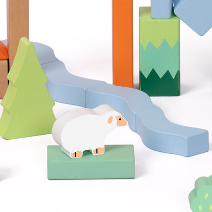 Classic World Erdei Építőkockák