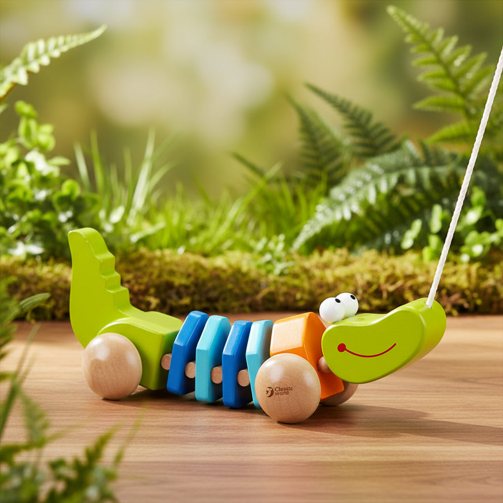 Classic World Húzható Korokodil