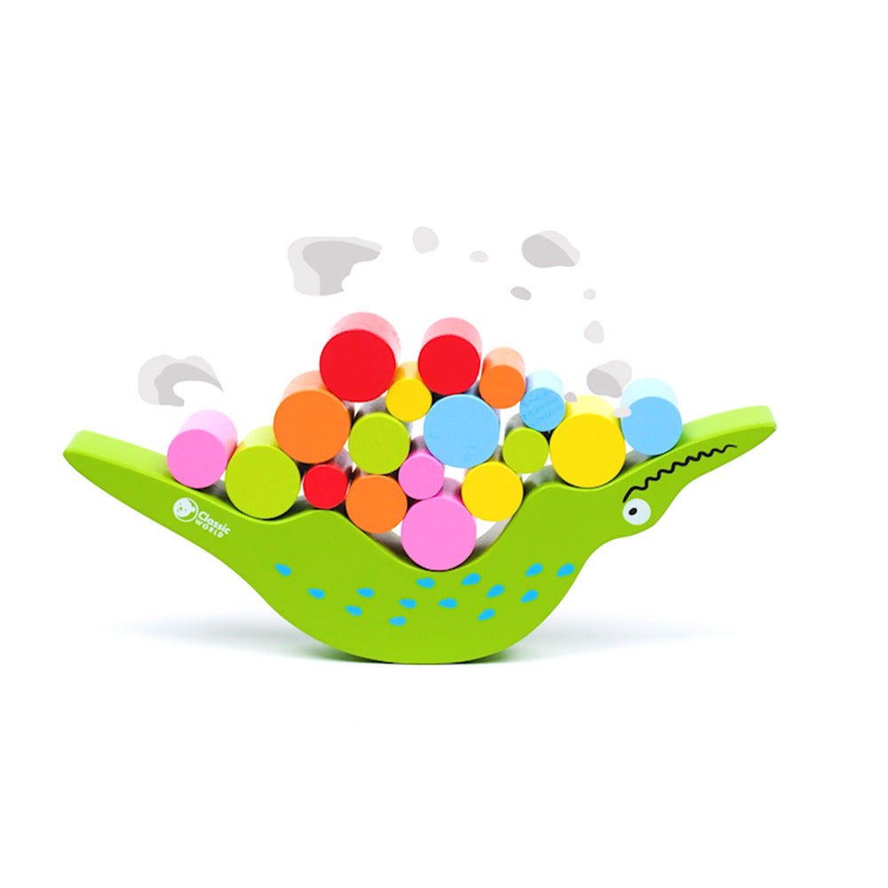 Classic World Krokodil Egyensúlyozó Játék