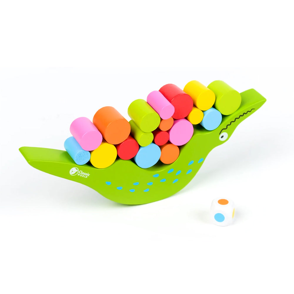 Classic World Krokodil Egyensúlyozó Játék