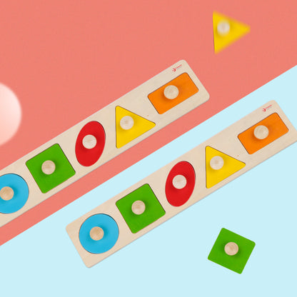 Classic World Színes Formakirakó