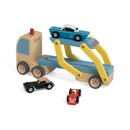 Classic World Kék Autószállító Teherautó