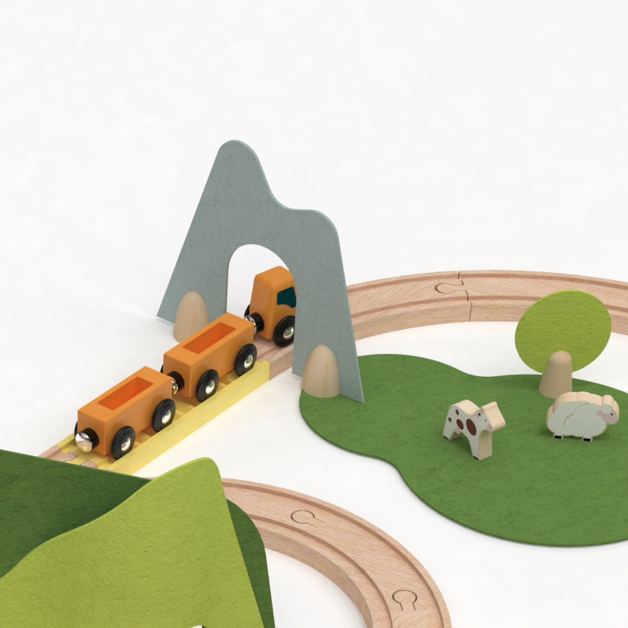 Classic World Természetjáró Kisvonat Készlet