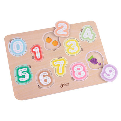 Classic World Számkirakó Gyümölcsökkel