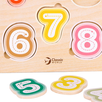 Classic World Számkirakó Gyümölcsökkel