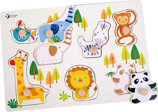 Classic World Állatos Formakirakó
