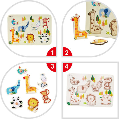 Classic World Állatos Formakirakó