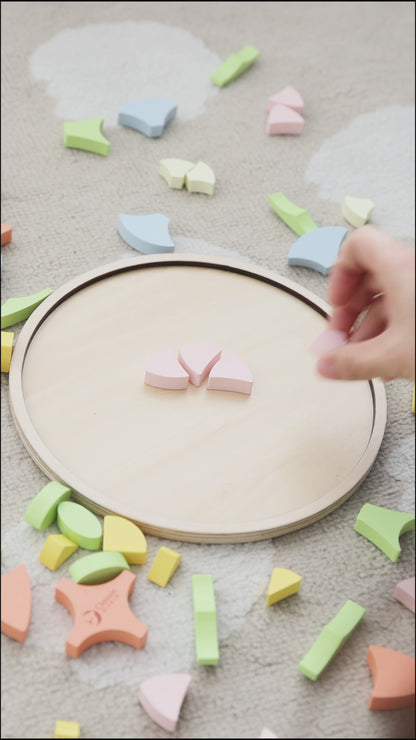 Classic World Virágformájú Építőkockák